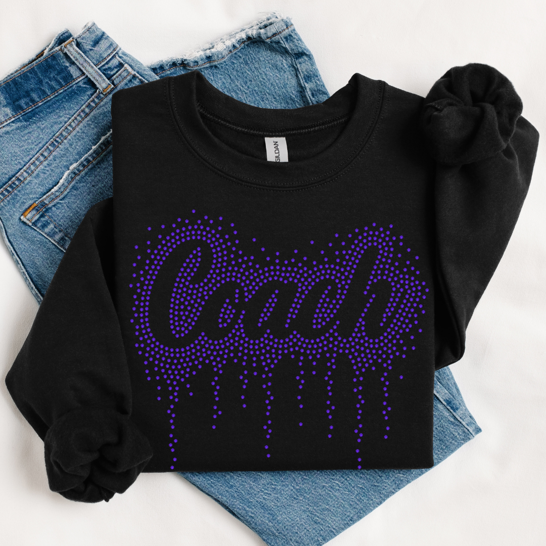 Coach Drip SPANGLES TRANSFER