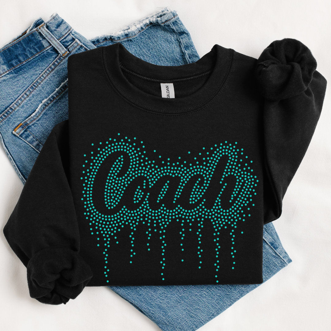 Coach Drip SPANGLES TRANSFER