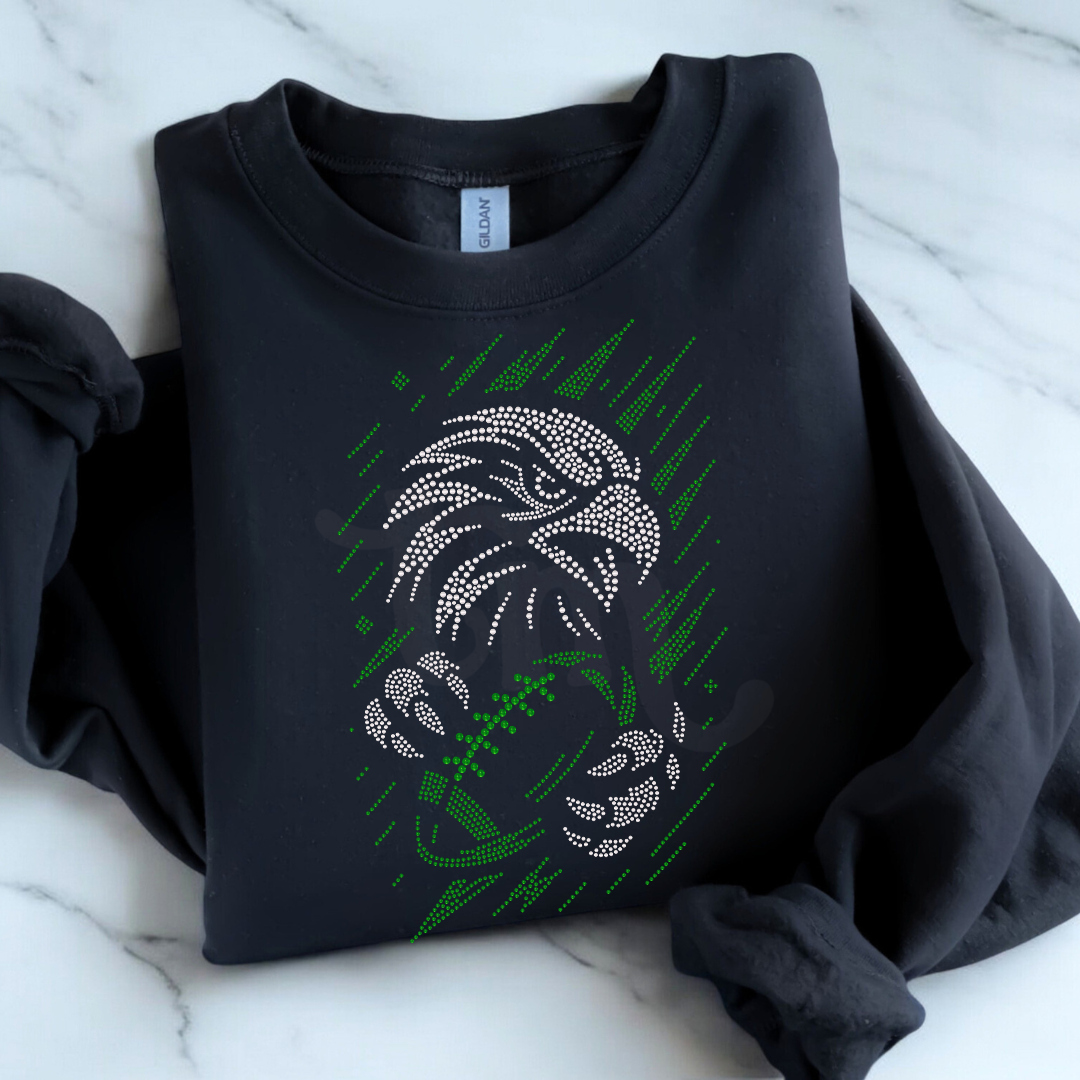 Eagles Football Mascot SPANGLE TRANSFER