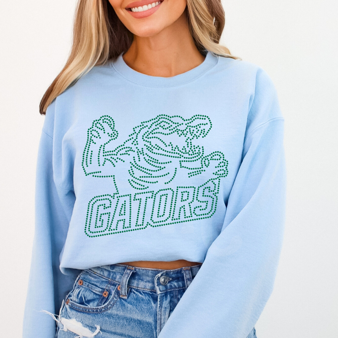 Gators w/ Mascot Name SPANGLE TRANSFER