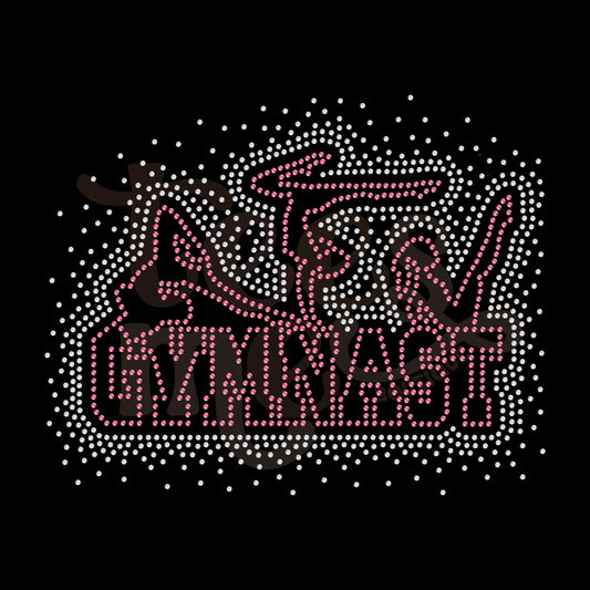 Gymnast RHINESTONE TRANSFER