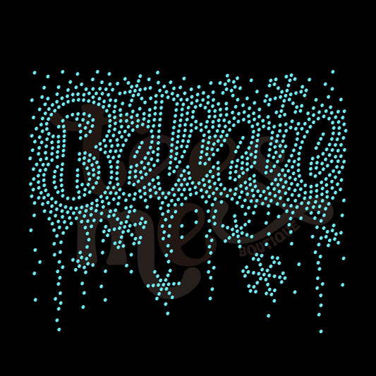 Snowflake Believe SPANGLE TRANSFER
