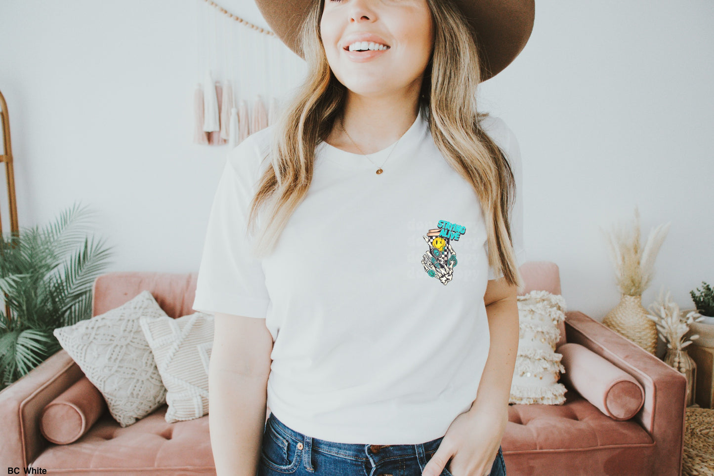 Staying Alive With Optional Pocket MATTE CLEAR FILM