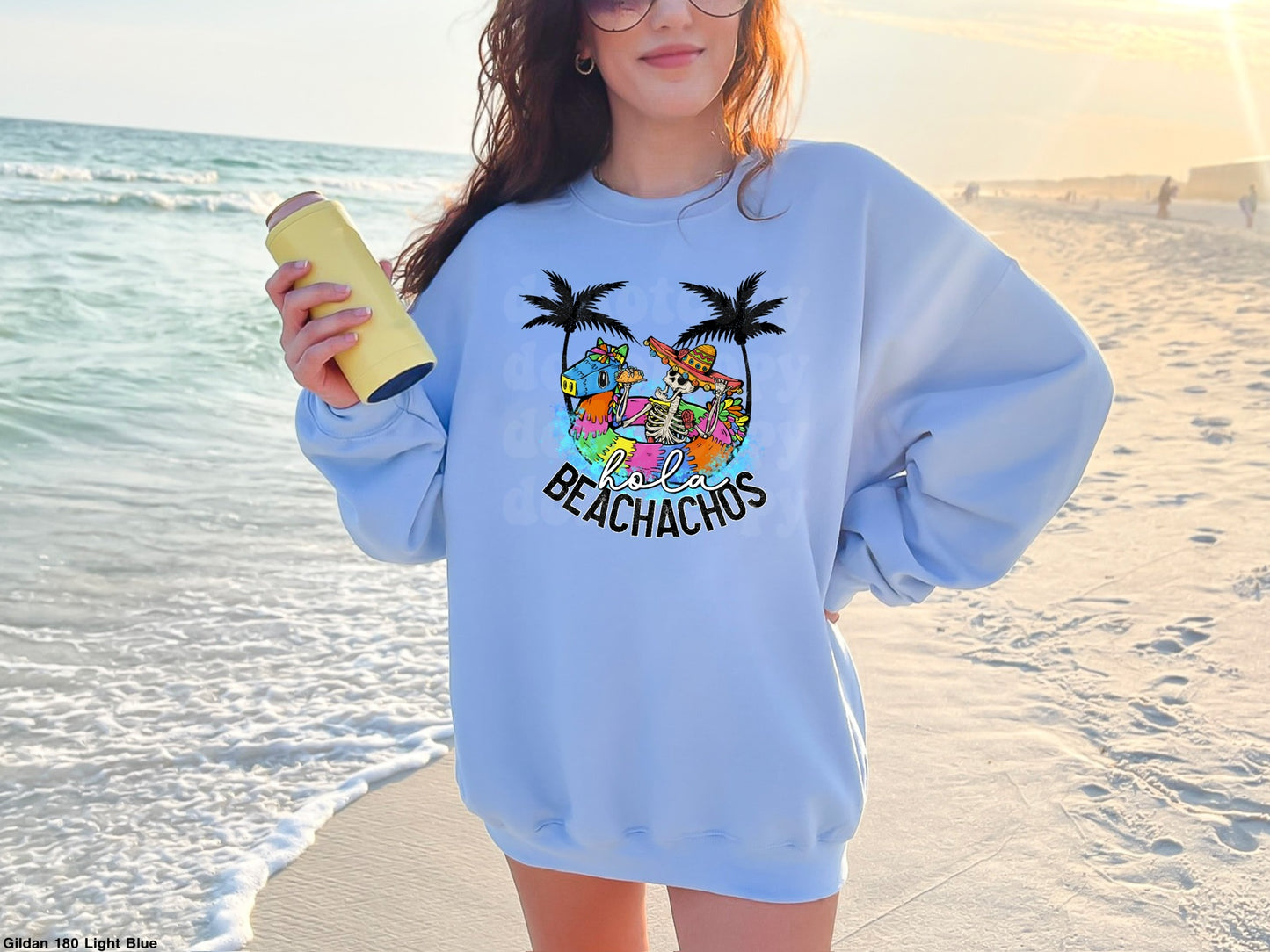 Hola Beachachos MATTE CLEAR FILM