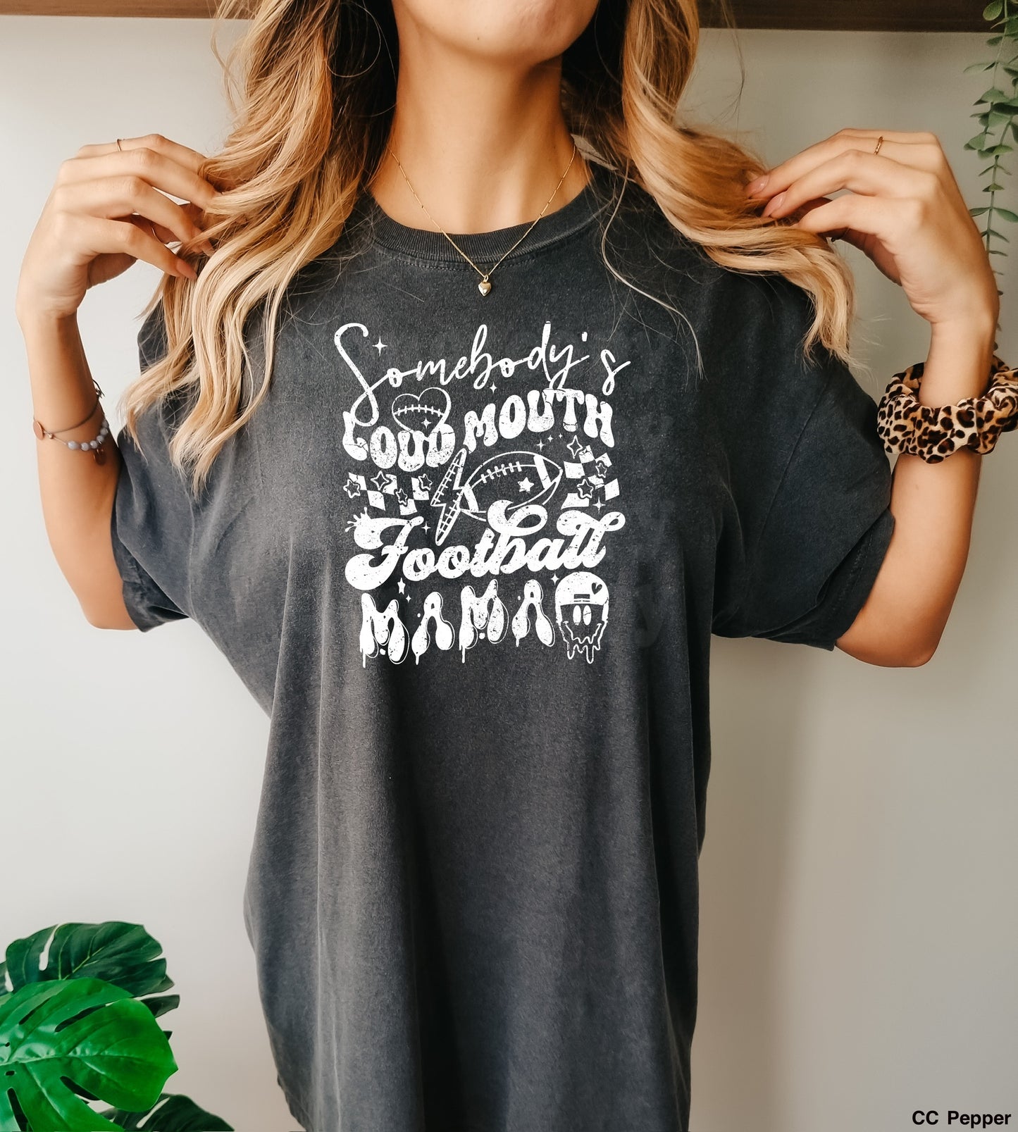 Loud Mouth Football Mama