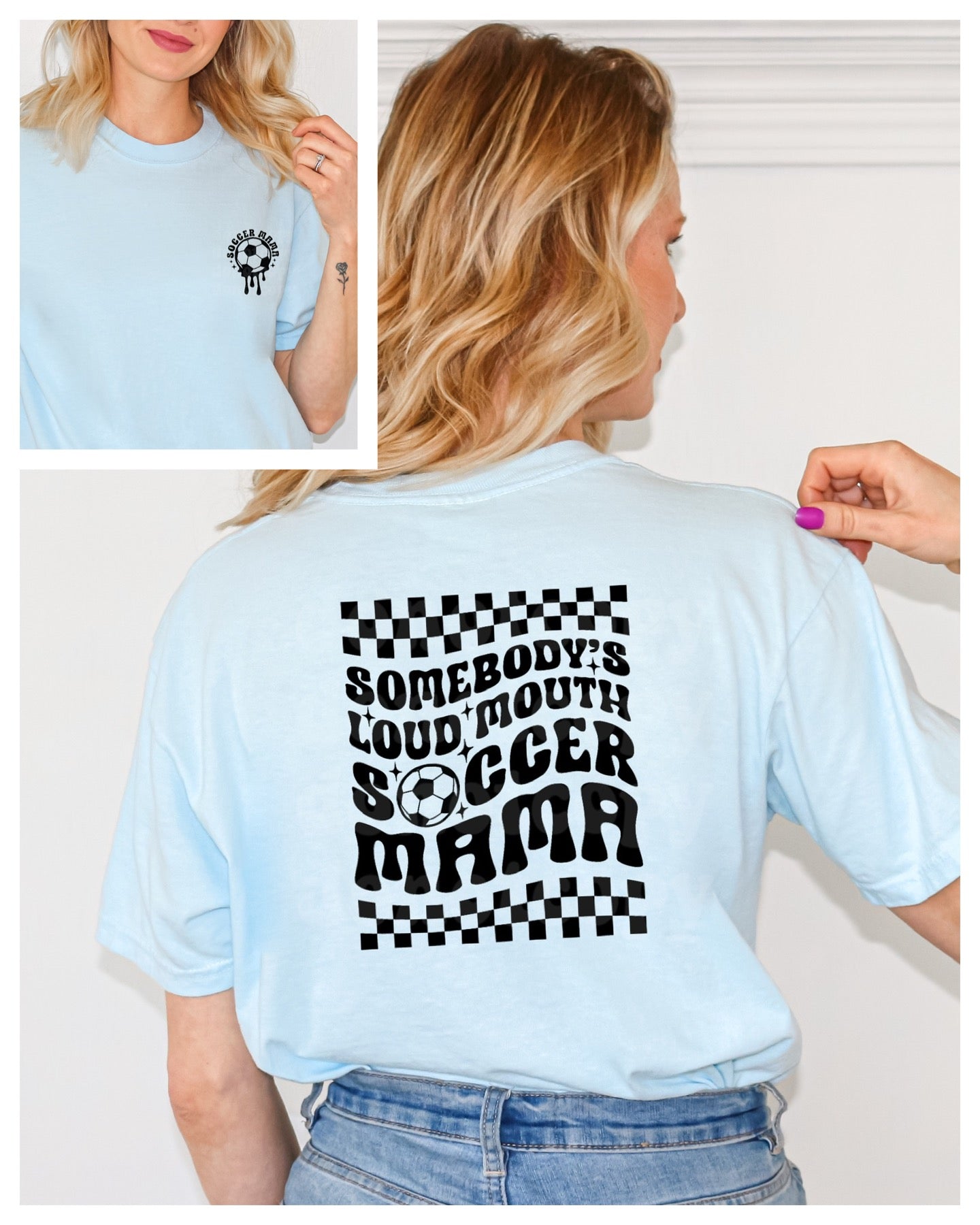 Loud Mouth Soccer Mama With Pocket