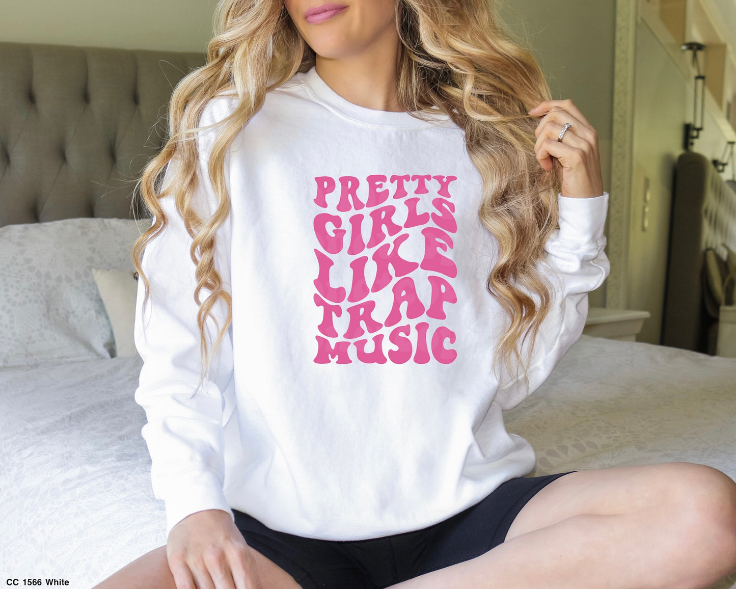 Pretty Girls Like Trap Music HOT PINK INK