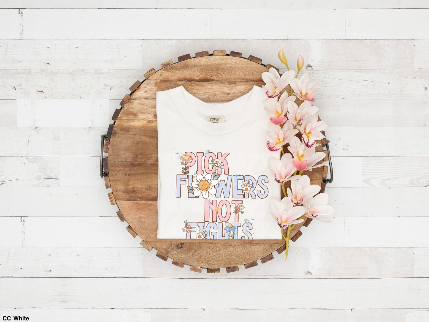 Pick Flowers Not Fights EXCLUSIVE MATTE CLEAR FILM