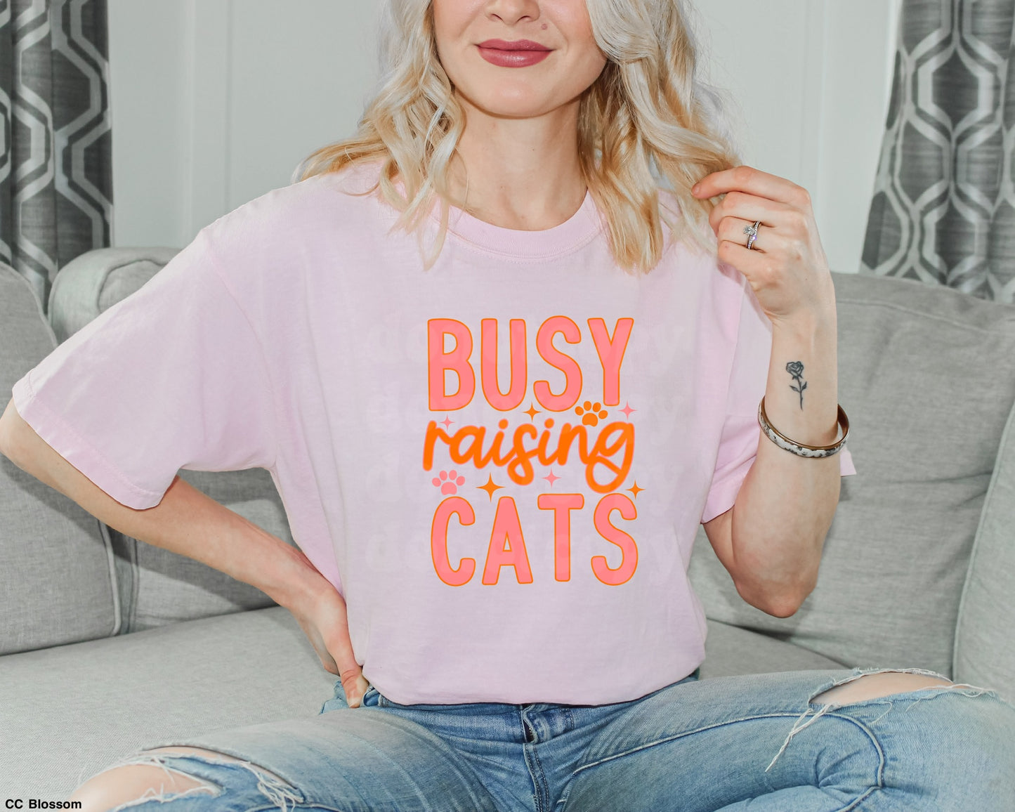 Busy Raising Cats MATTE CLEAR FILM
