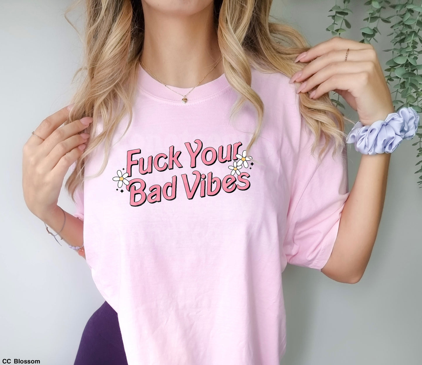 Fuck Your Bad Vibes MATTE CLEAR FILM