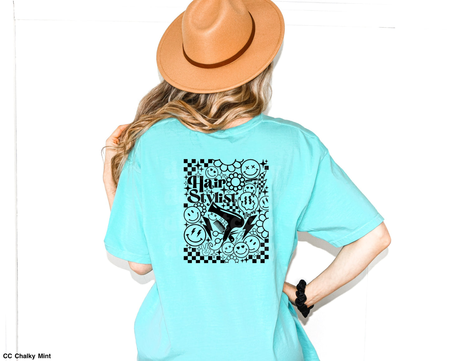 Retro Hairstylist With Pocket