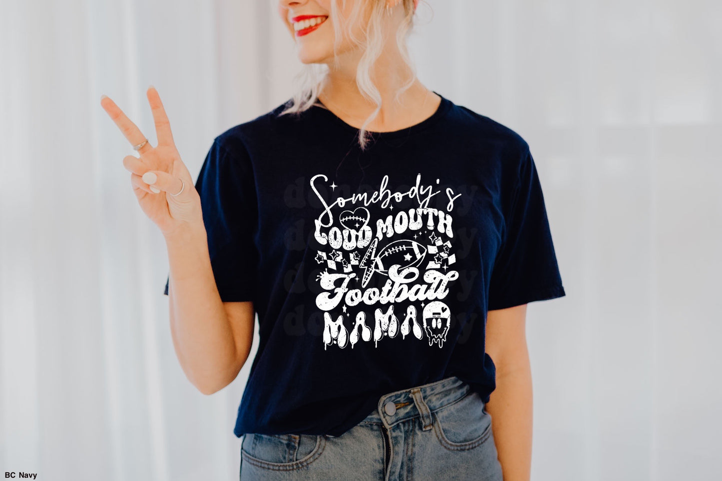 Loud Mouth Football Mama