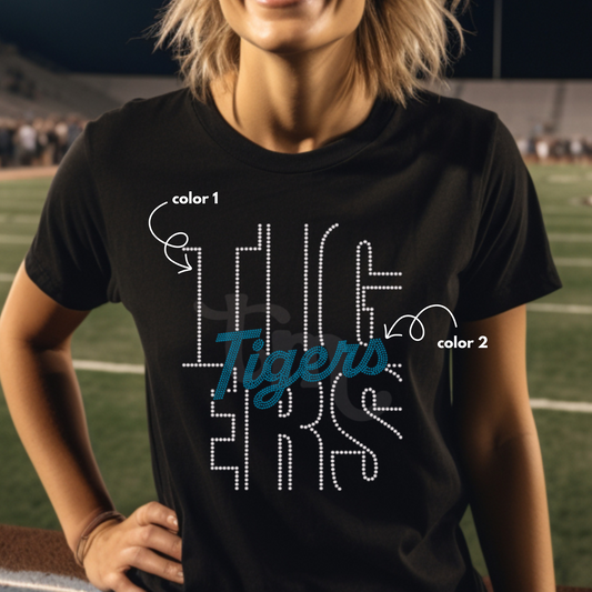 Tigers Background SPANGLE TRANSFER