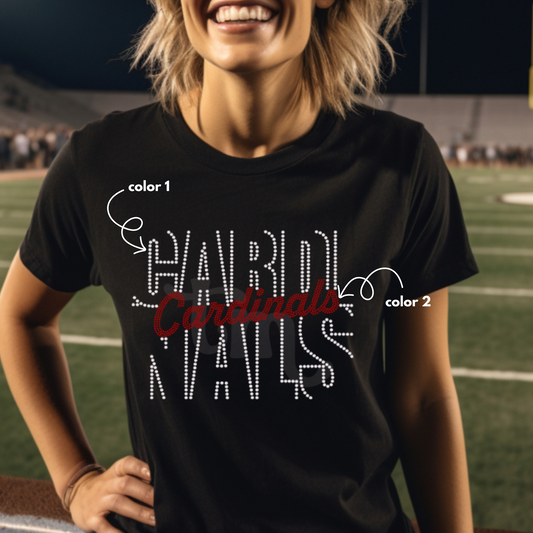 Cardinals Background SPANGLE TRANSFER