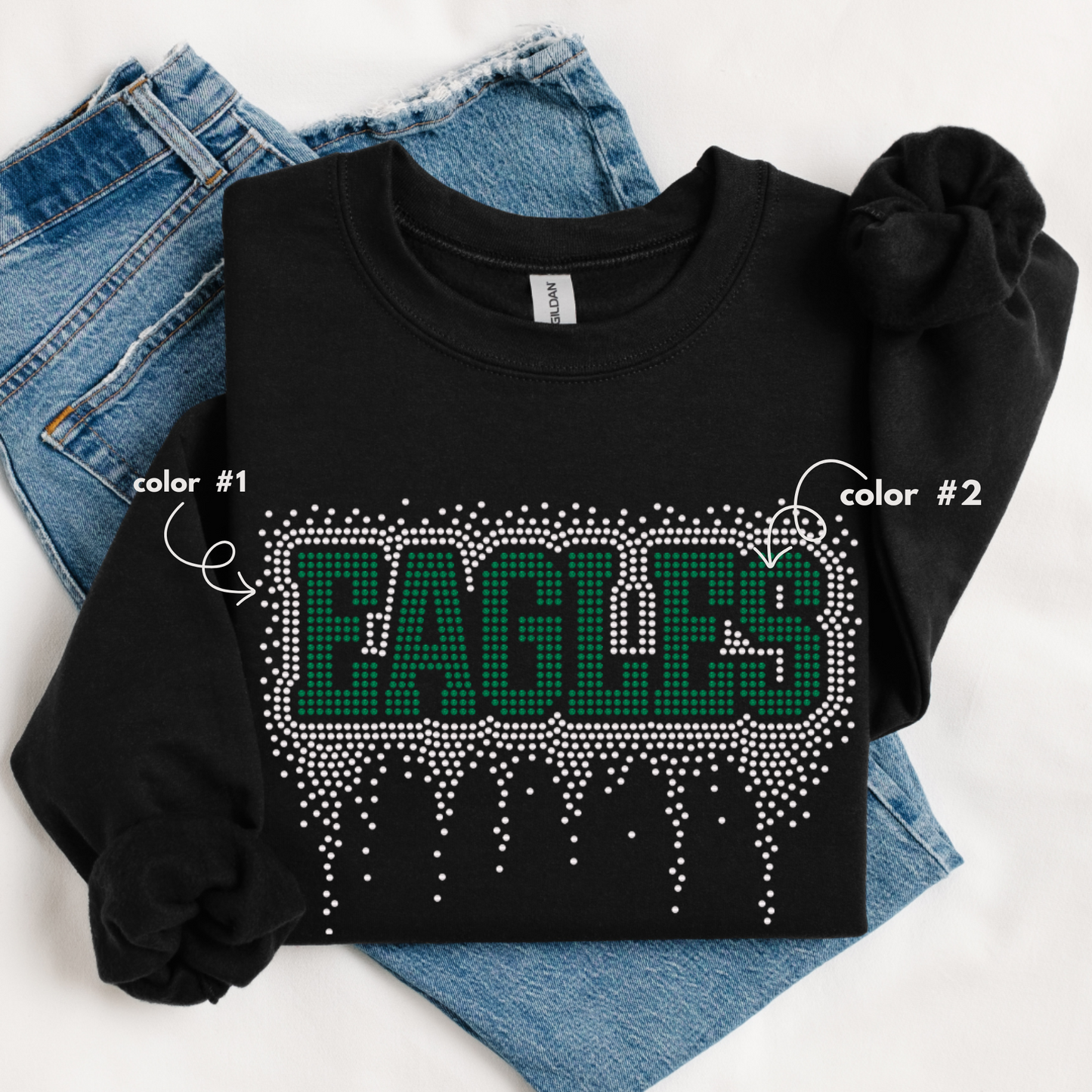 Eagles Athletic Drip SPANGLE TRANSFER