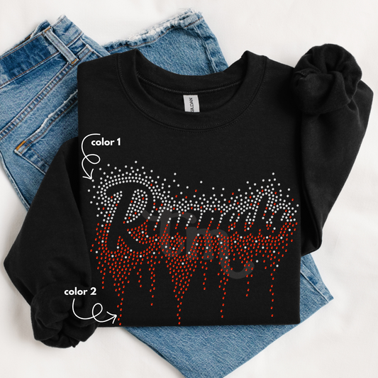 Ringnecks Ombre Drip SPANGLE TRANSFER