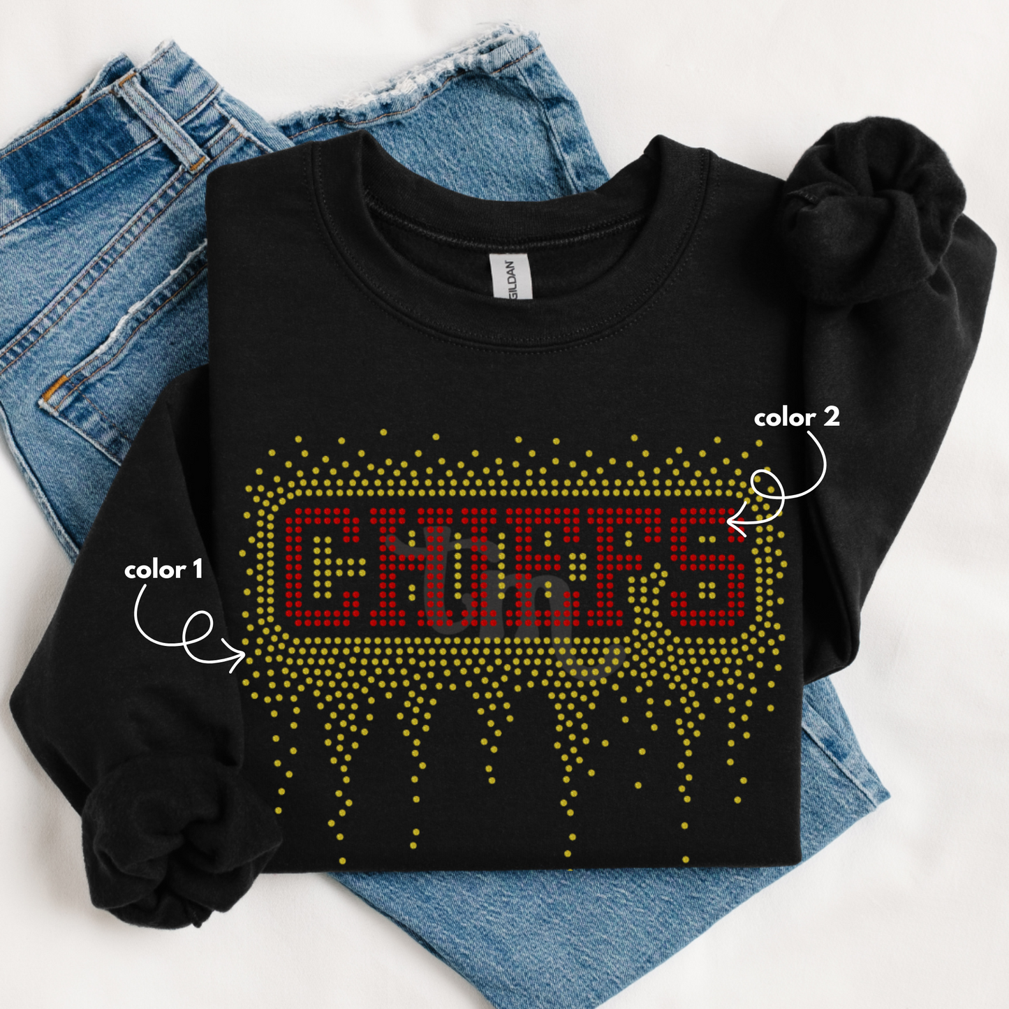 Chiefs Athletic Drip SPANGLE TRANSFER