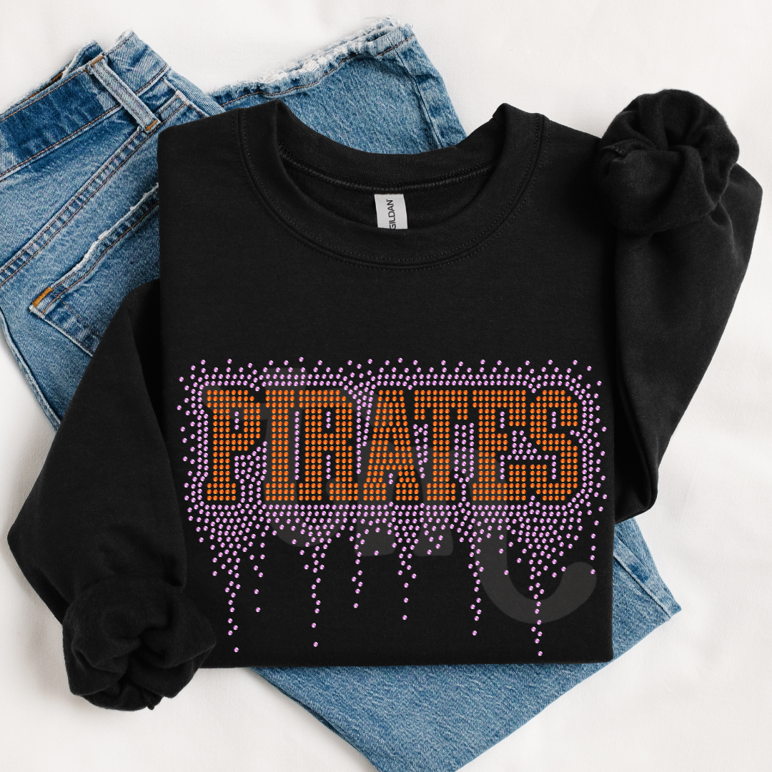 Pirates Athletic Drip RHINESTONE TRANSFER