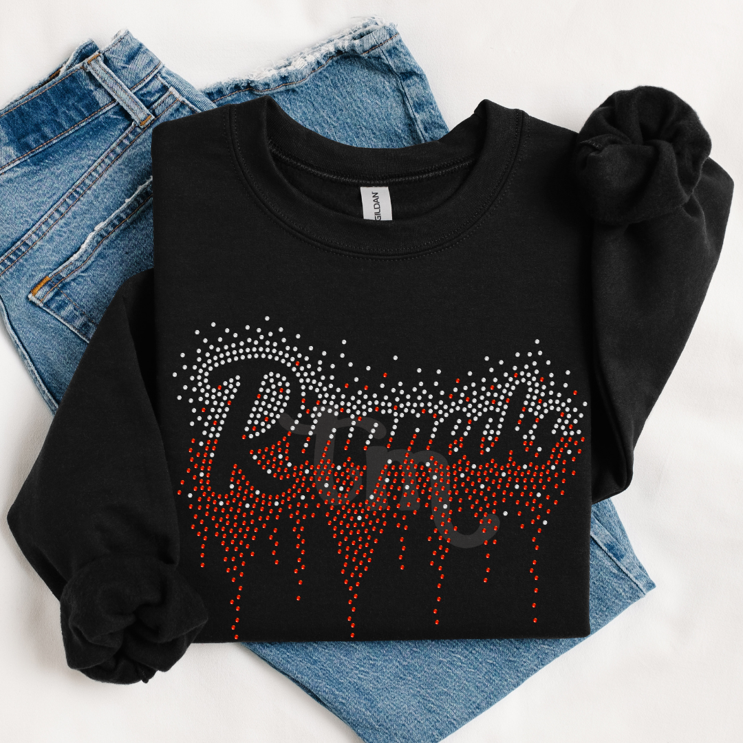Ringnecks Ombre Drip SPANGLE TRANSFER