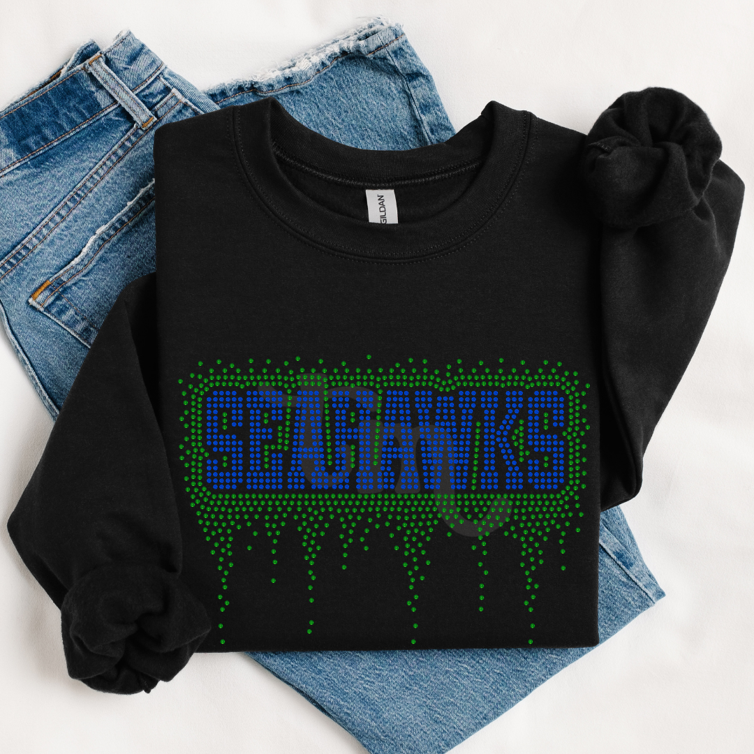 Seahawks Athletic Drip SPANGLE TRANSFER