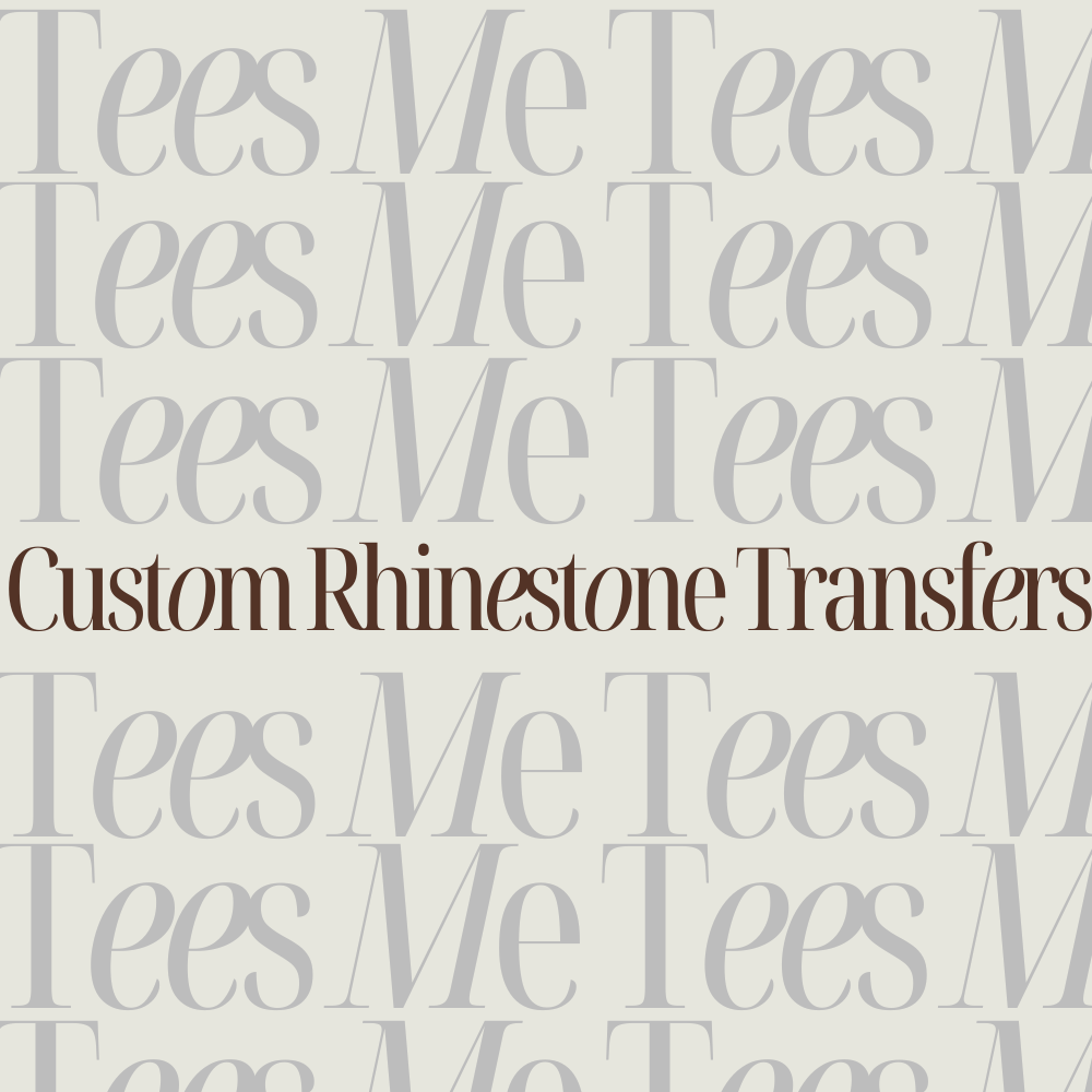 Screen Print Transfers + Rhinestone & Spangle Transfers + More Tees