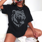 14 INCH Tiger Mascot SPANGLE TRANSFER