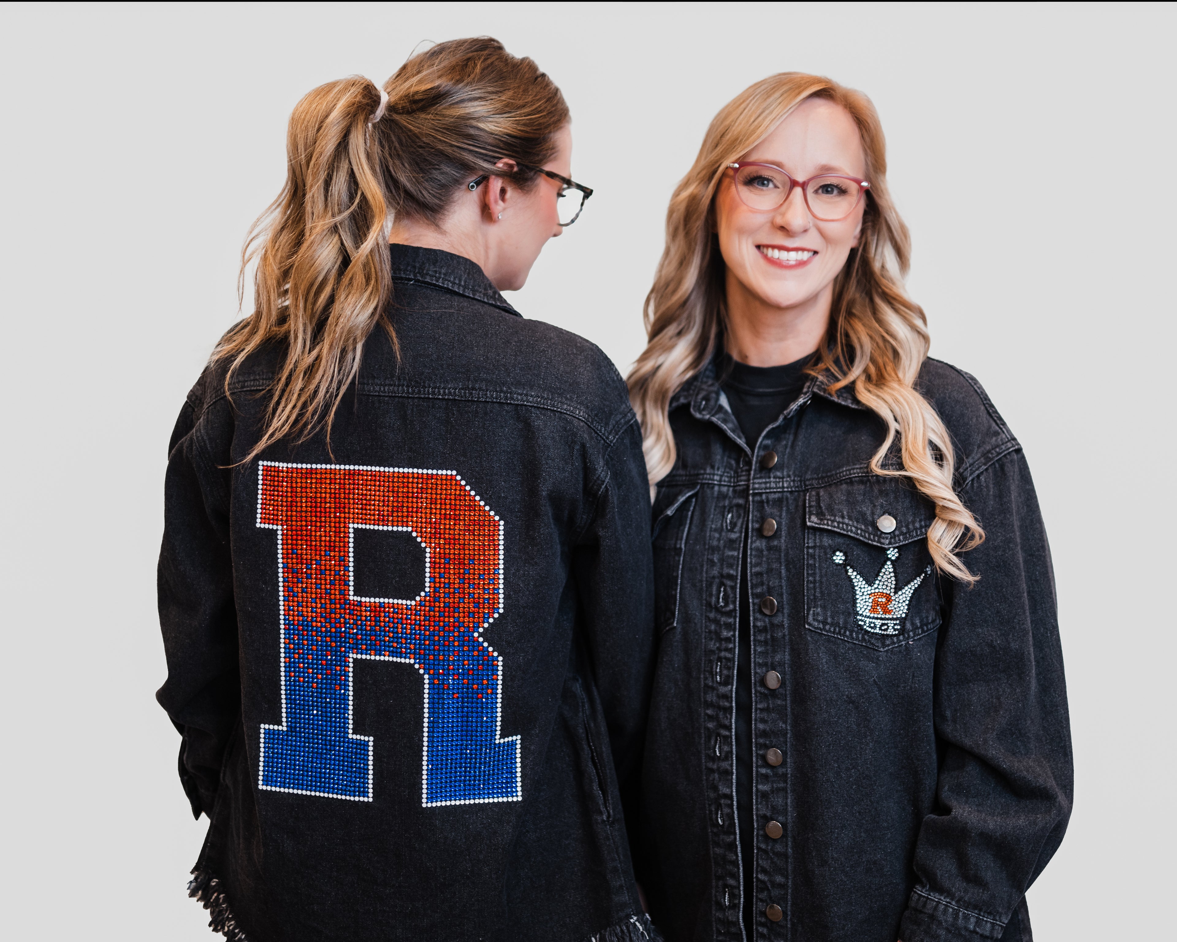 Ridgefield Rhinestone Denim Jacket