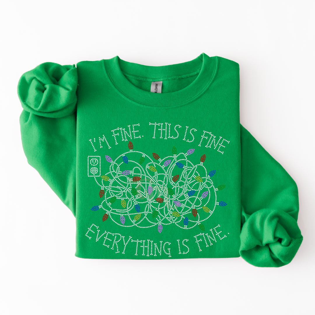 Everything is Fine SPANGLES TRANSFER