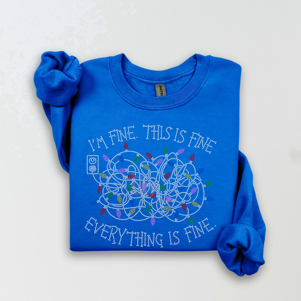 Everything is Fine SPANGLES TRANSFER