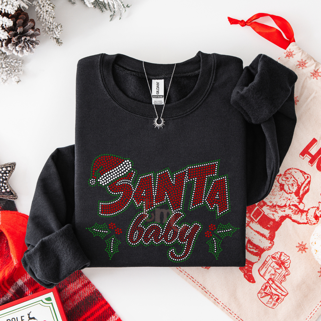 Santa Baby SPANGLES TRANSFER