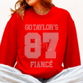 Go Taylor's Fiance 87 RHINESTONE TRANSFER