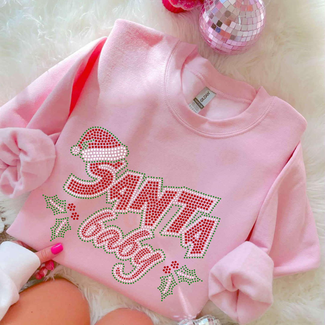 Santa Baby SPANGLES TRANSFER