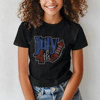 4th of July Firecracker YOUTH RHINESTONE TRANSFER