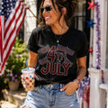 MADE TO ORDER // 4th of July with Flags SPANGLE TRANSFER c. 102 + 2899 + 110