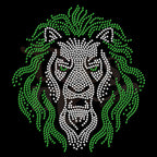 Lion Mascot SS16 RHINESTONE TRANSFER