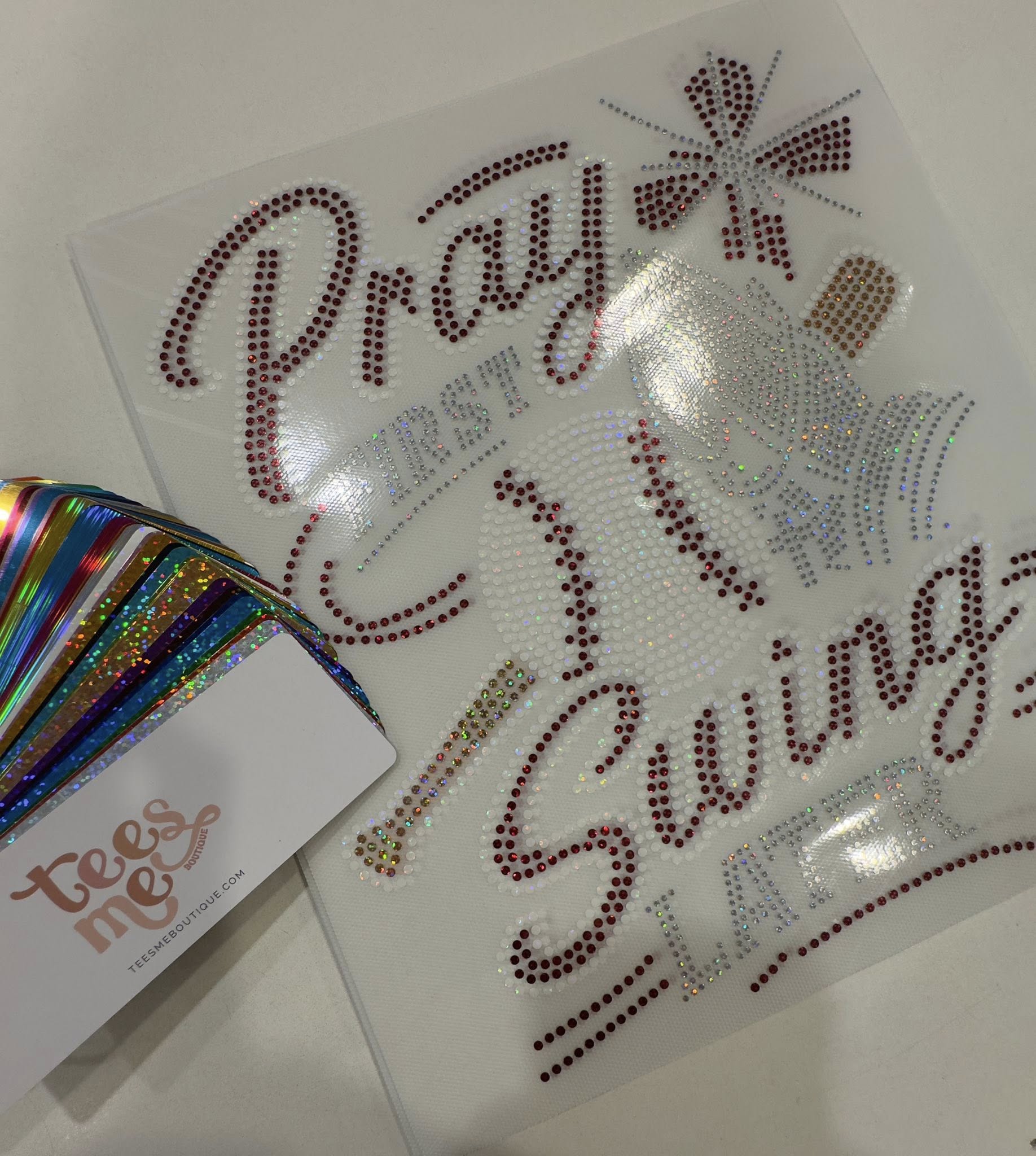 READY TO SHIP // Pray First Swing Later SPANGLE TRANSFER