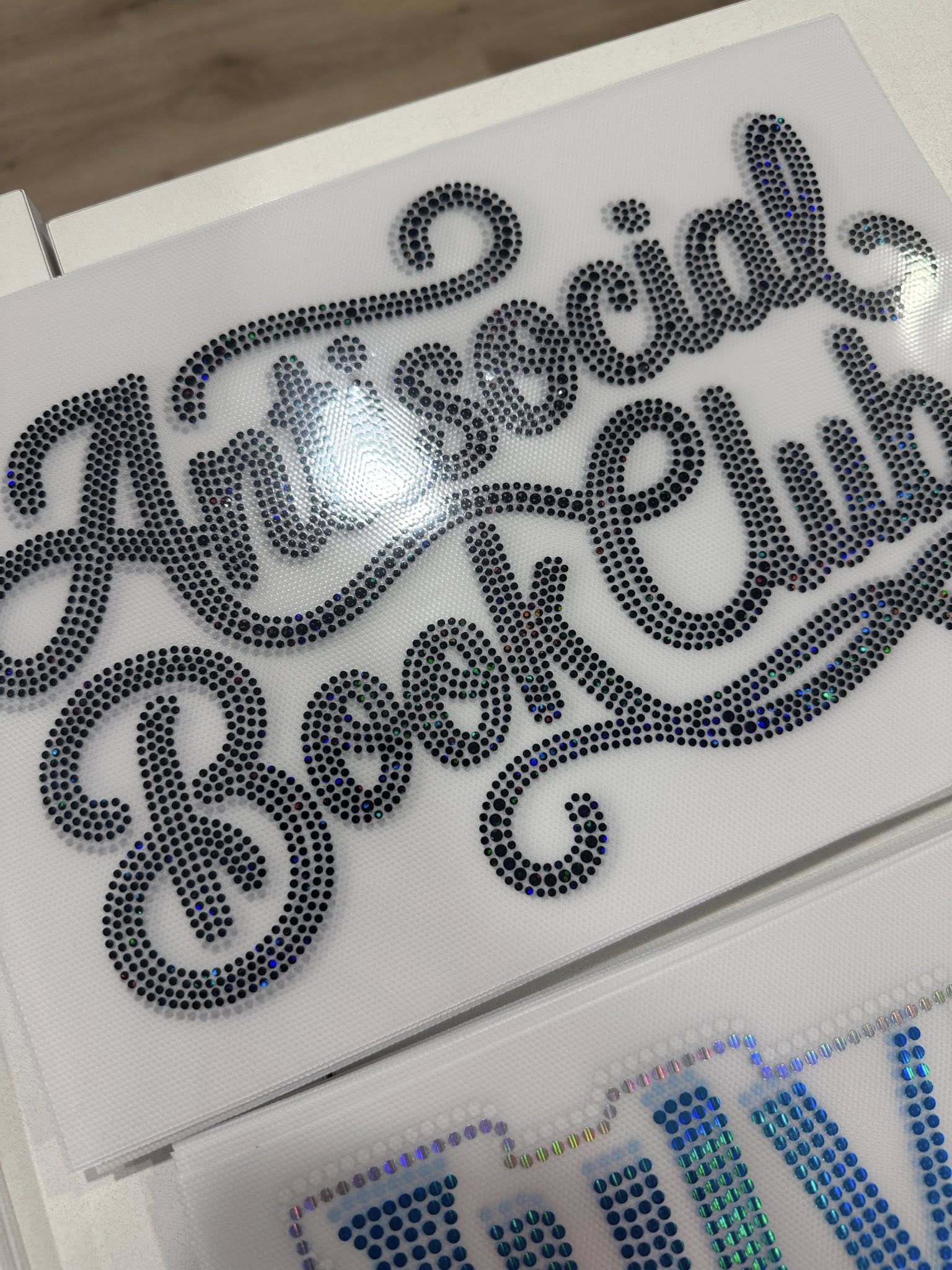 READY TO SHIP // Antisocial Book Club SPANGLE TRANSFER c. 135