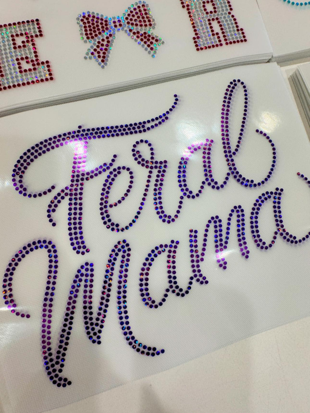 READY TO SHIP // Feral Mama SPANGLE TRANSFER c. 114