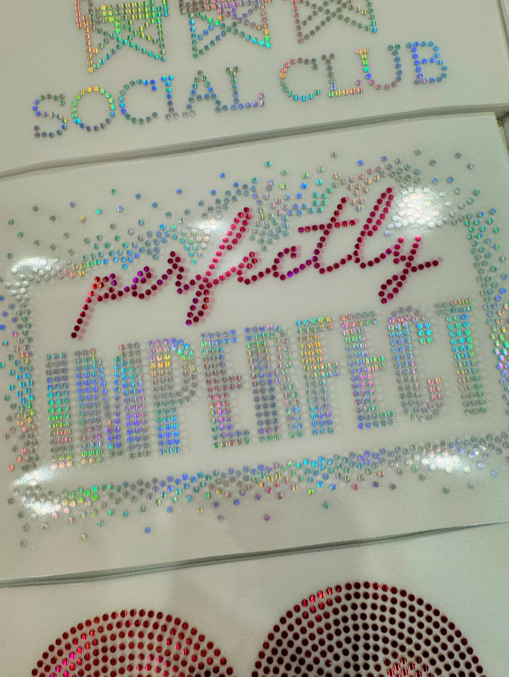 READY TO SHIP // Perfectly Imperfect SPANGLE TRANSFER c. 8501 + 8504