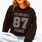 Go Taylor's Fiance 87 RHINESTONE TRANSFER