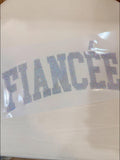 READY TO SHIP // Fiancée RHINESTONE TRANSFER c. crystal ab