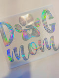 READY TO SHIP // Dog Mom SPANGLE TRANSFER c. 1301