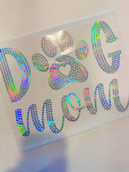 READY TO SHIP // Dog Mom SPANGLE TRANSFER c. 1301