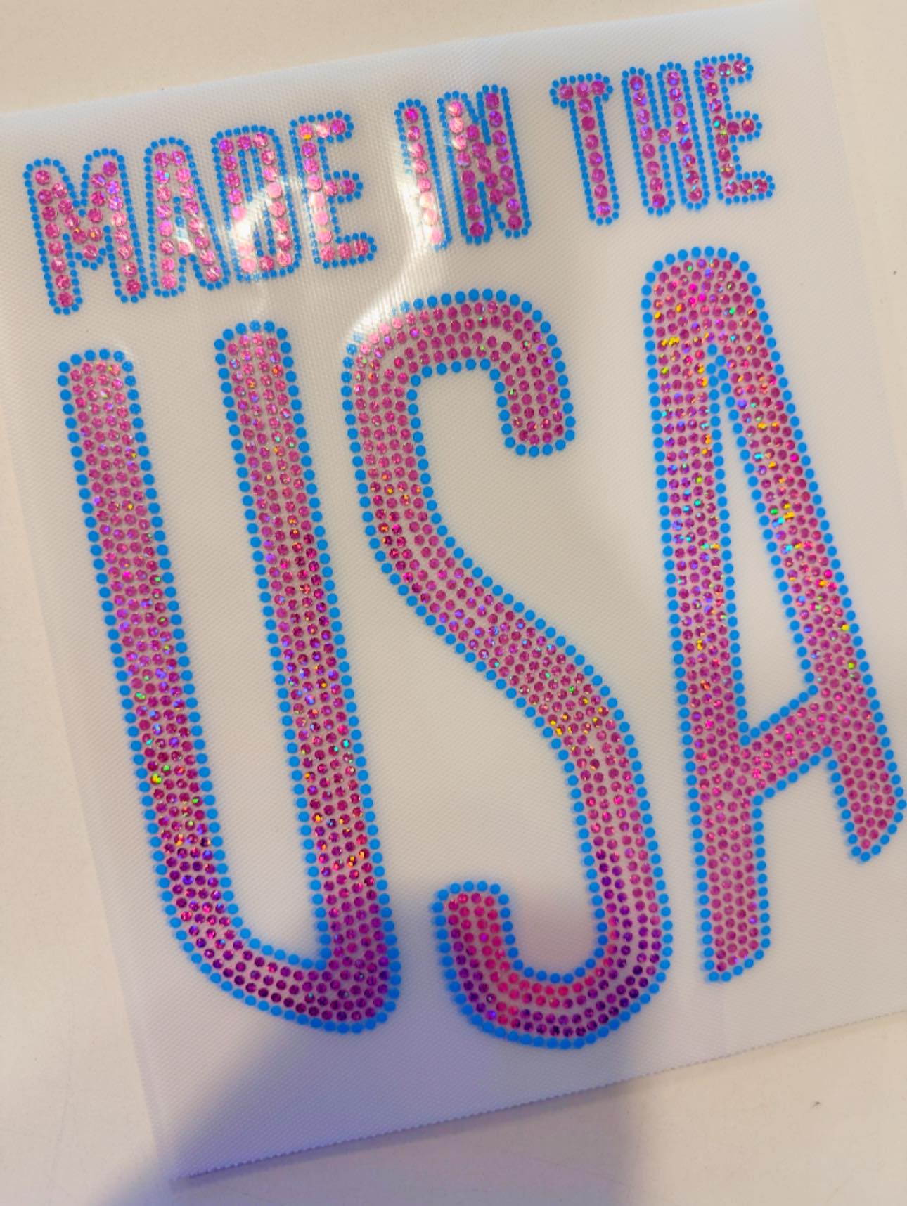 READY TO SHIP // Made in the USA SPANGLE TRANSFER c. 632 + 107