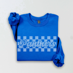 Panthers Checkered SPANGLE TRANSFER