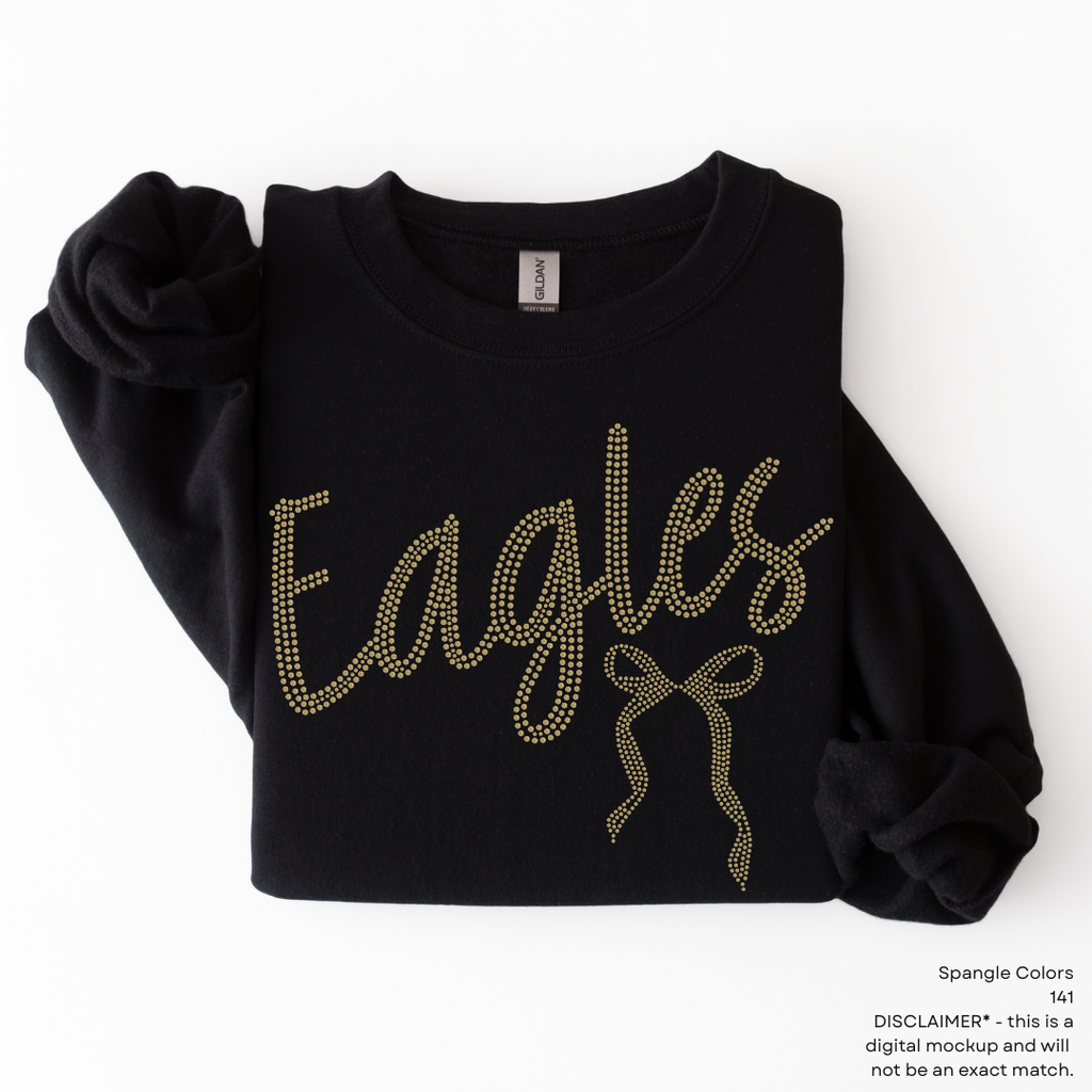 Eagles Bow SPANGLE TRANSFER