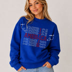 America Stacked SPANGLE TRANSFER
