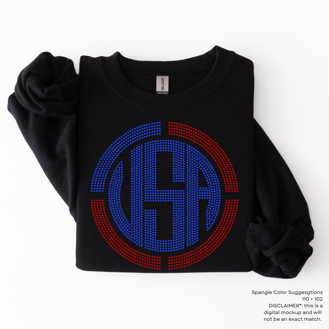 American Logo SPANGLE TRANSFER