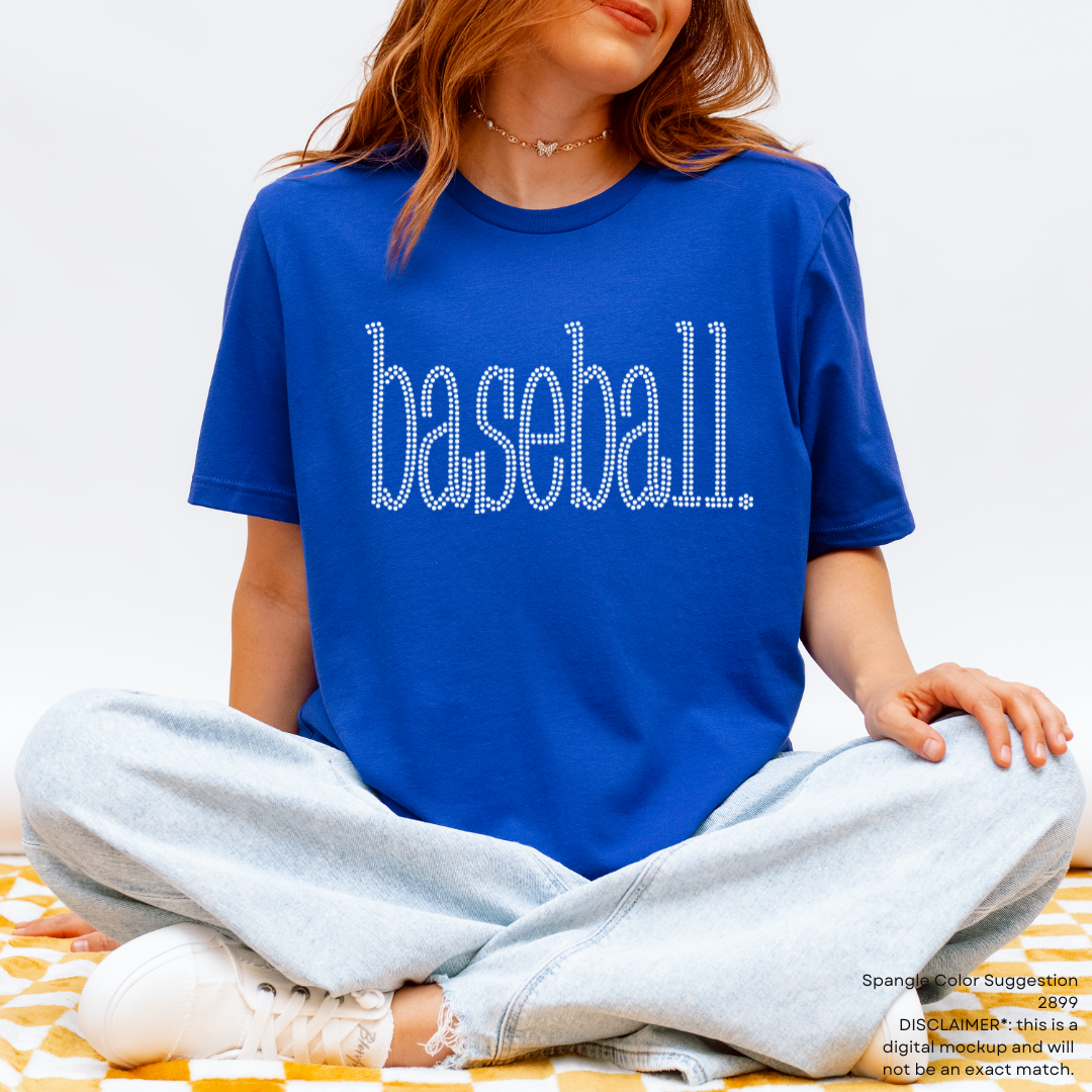 Baseball Period SPANGLES TRANSFER