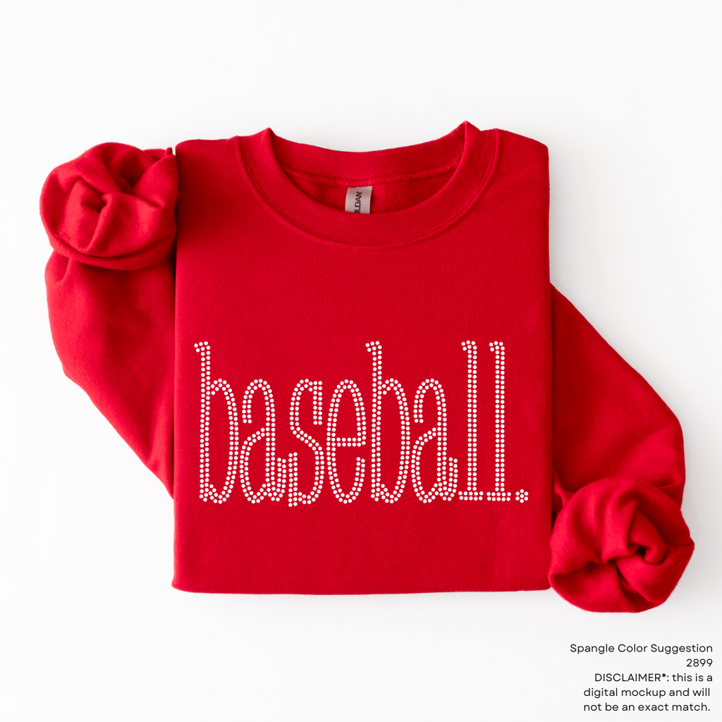 Baseball Period SPANGLES TRANSFER